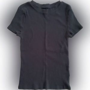 No Boundaries Ribbed T-Shirt